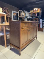 KNS-132 135’lik lükens ayaklı 3 kapaklı gürgen kaplama konsol modeli